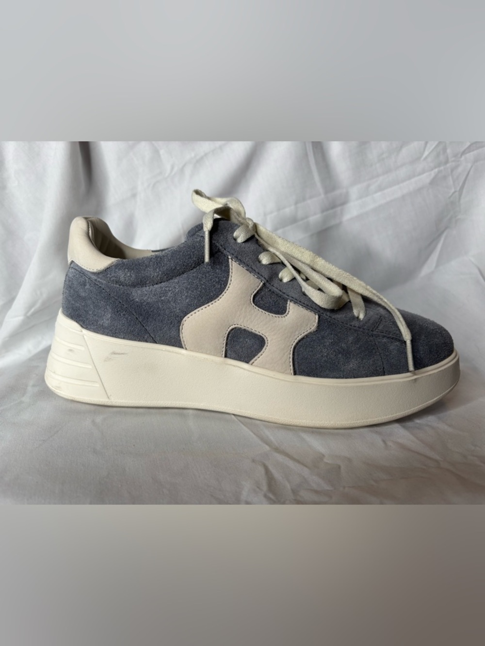 Hogan Rebel sneakers in blue/gray size IT38. - Picture 12 of 14